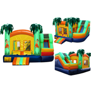 combo inflatable bouncer